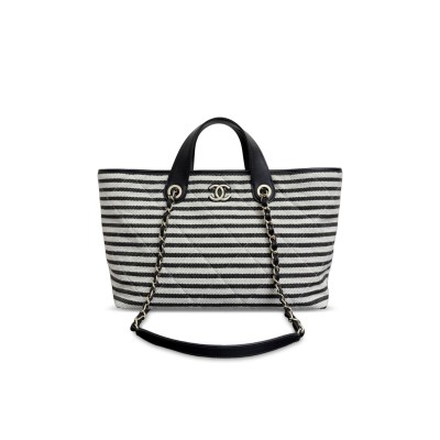 CHANEL 26C DEAUVILLE TOTE BAG (46*25*13cm)